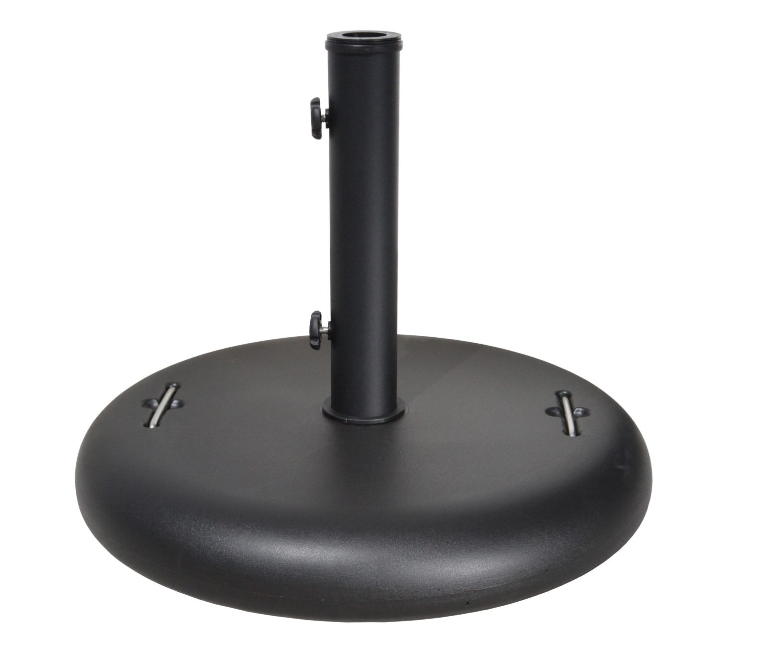 Umbrella Base 90lb. Stained Concrete Gallo Design Group