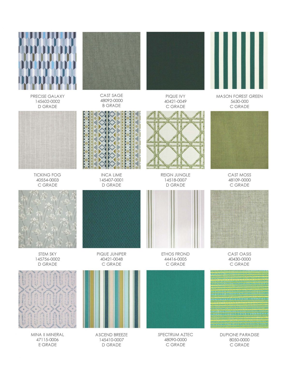 Sunbrella Fabrics Gallo Design Group